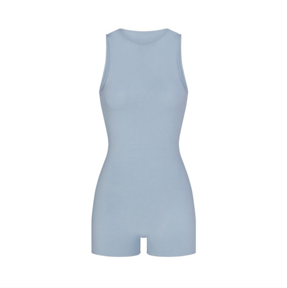 SKIMS NWT Raw Edge Onesie/Romper